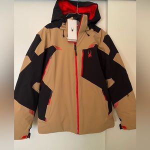 NWT’s men’s Spyder Primaloft Insulated Leader jacket size L with Exoshield